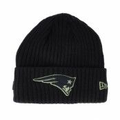 New Era - NFL Svart cuff Beanie - New England Patriots Salute To Service NFL 20 Knit Black Cuff @ Hatstore