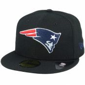 New Era - NFL Svart fitted Keps - Hatstore Exclusive New England Patriots 59Fifty Black Fitted @ Hatstore