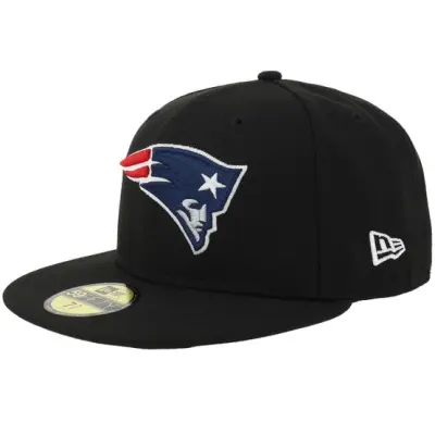 New Era - NFL Svart fitted Keps - Hatstore Exclusive x New England Patriots 59FIFTY Black Fitted @ Hatstore