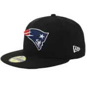 New Era - NFL Svart fitted Keps - Hatstore Exclusive x New England Patriots 59FIFTY Black Fitted @ Hatstore