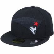 New Era - NFL Svart fitted Keps - New England Patriots Elements 2.0 Black/Red Fitted @ Hatstore