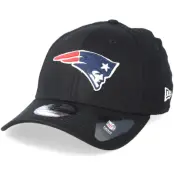 New Era - NFL Svart flexfit Keps - New England Patriots Base 39Thirty Black Stretch Fit @ Hatstore