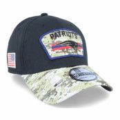 New Era - NFL Svart flexfit Keps - New England Patriots NFL21 Salute To Service 39THIRTY Black/Camo Flexfit @ Hatstore