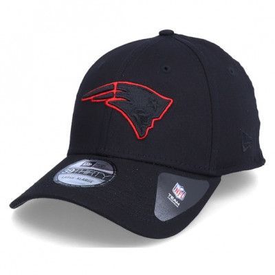 New Era - NFL Svart flexfit Keps - New England Patriots Tonal 39Thirty Black Flexfit @ Hatstore