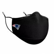 New Era - NFL Svart Mask - New England Patriots 1-Pack Black Face Mask @ Hatstore