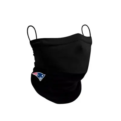 New Era - NFL Svart Mask - New England Patriots 1-Pack Black Neck Gaiter @ Hatstore