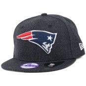 New Era - NFL Svart snapback Keps - Kids New England Patriots Tonal Team Heather 9Fifty Snapback @ Hatstore