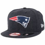 New Era - NFL Svart snapback Keps - New England Patriots Tonal Team Heather 9Fifty Snapback @ Hatstore