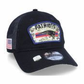 New Era - NFL Svart trucker Keps - New England Patriots NFL Salute To Service 9TWENTY Black/Camo Trucker @ Hatstore