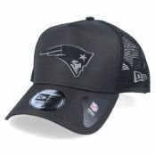 New Era - NFL Svart trucker Keps - New England Patriots Tonal A-Frame Black Trucker @ Hatstore