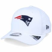 New Era - NFL Vit adjustable Keps - New England Patriots White Base 9Fifty White Adjustable @ Hatstore