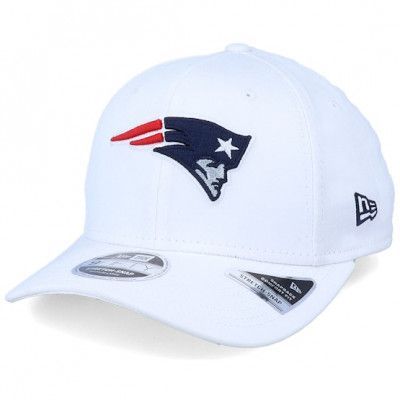 New Era - NFL Vit adjustable Keps - New England Patriots White Base 9Fifty White Adjustable @ Hatstore