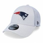 New Era - NFL Vit trucker Keps - New England Patriots Home Field 9FORTY White Trucker @ Hatstore