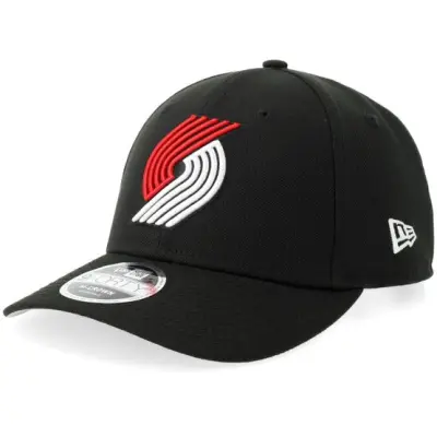 New Era - NBA Svart adjustable Keps - Portland Trail Blazers NFL Team 9FORTY M-crown Black Adjustable @ Hatstore