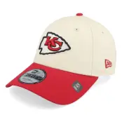 New Era - NFL Beige adjustable Keps - Kansas City Chiefs NFL Wordmark 9FORTY Light Terracotta/Red Adjustable @ Hatstore