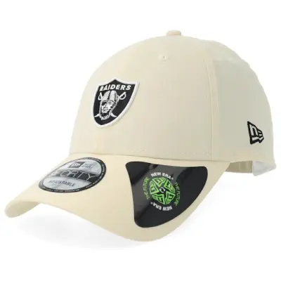 New Era - NFL Beige adjustable Keps - Las Vegas Raiders NFL Recycled Midi 9FORTY Light Terracotta Adjustable @ Hatstore