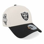 New Era - NFL Beige adjustable Keps - Las Vegas Raiders NFL Stone/Black Stone/Black A-frame Adjustable @ Hatstore