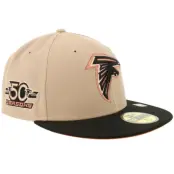 New Era - NFL Beige fitted Keps - Hatstore Exclusive x Atlanta Falcons 59FIFTY Rb 50 Season Camel/Black Fitted @ Hatstore