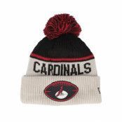 New Era - NFL Beige pom Beanie - Arizona Cardinals NFL24 Sideline His Sportknit Stone/Black Pom @ Hatstore