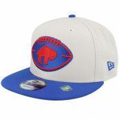 New Era - NFL Beige snapback Keps - Buffalo Bills NFL24 Sideline His 9FIFTY Stone/Royal Snapback @ Hatstore