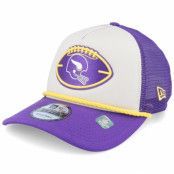 New Era - NFL Beige trucker Keps - Minnesota Vikings Nfl24 Sideline His 9FORTY A-frame Trucker @ Hatstore