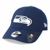 New Era - NFL Blå adjustable Keps - Kids Seattle Seahawks The League Jr Navy Adjustable @ Hatstore