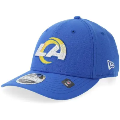 New Era - NFL Blå adjustable Keps - Los Angeles Rams NFL Team 9FORTY M-crown Light Royal Adjustable @ Hatstore