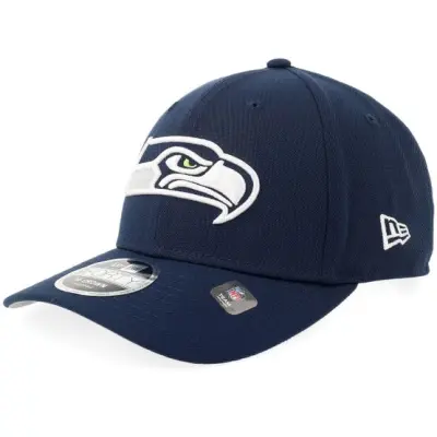 New Era - NFL Blå adjustable Keps - Seattle Seahawks NFL Team 9FORTY M-crown Navy Adjustable @ Hatstore