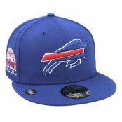 New Era - NFL Blå fitted Keps - Buffalo Bills NFL Patch Up 59FIFTY Royal Fitted @ Hatstore