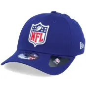 New Era - NFL Blå flexfit Keps - League Shield 39Thirty Blue/White Stretch Fit @ Hatstore