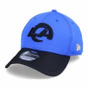 New Era - NFL Blå flexfit Keps - Los Angeles Rams NFL21 Side Line 39THIRTY Royal Flexfit @ Hatstore