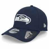 New Era - NFL Blå flexfit Keps - Seattle Seahawks Diamond Era 39THIRTY Navy Flexfit @ Hatstore