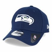 New Era - NFL Blå flexfit Keps - Seattle Seahawks NFL Team Essential Stretch Navy 39thirty Flexfit @ Hatstore