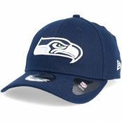 New Era - NFL Blå flexfit Keps - Seattle Seahawks Team Essential 39Thirty Navy Flexfit @ Hatstore