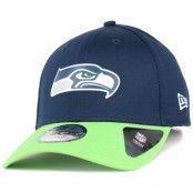 New Era - NFL Blå flexfit Keps - Seattle Seahawks Team Weld 39Thirty Flexfit @ Hatstore