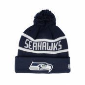 New Era - NFL Blå pom Beanie - Seattle Seahawks Otc NFL Jake Navy Pom @ Hatstore