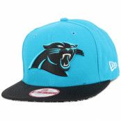 New Era - NFL Blå snapback Keps - Carolina Panthers NFL Sideline 9Fifty Snapback @ Hatstore