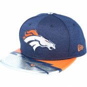 New Era - NFL Blå snapback Keps - Denver Broncos Draft 2017 9Fifty Navy Snapback @ Hatstore