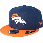 New Era - NFL Blå snapback Keps - Denver Broncos Team Navy Snapback @ Hatstore