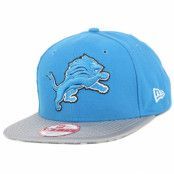 New Era - NFL Blå snapback Keps - Detroit Lions NFL Sideline 9Fifty Snapback @ Hatstore