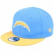 New Era - NFL Blå snapback Keps - Kids Los Angeles Chargers My 1St 9FIFTY Blue/Yellow Strapback @ Hatstore