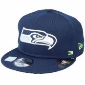 New Era - NFL Blå snapback Keps - Seattle Seahawks NFL 20 Side Lines Home Em 9Fifty OTC Snapback @ Hatstore