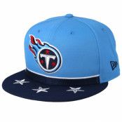 New Era - NFL Blå snapback Keps - Tennessee Titans 9Fifty NFL Draft 2019 Light Blue/Navy Snapback @ Hatstore