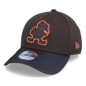 New Era - NFL Brun flexfit Keps - Cleveland Browns NFL21 Side Line 39THIRTY Brown Stretch Fit @ Hatstore