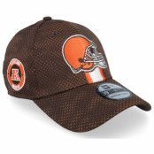 New Era - NFL Brun flexfit Keps - Cleveland Browns NFL24 Sideline 39THIRTY Brown Flexfit @ Hatstore