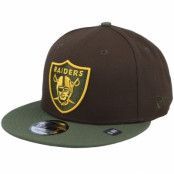 New Era - NFL Brun snapback Keps - Hatstore Exlusive x Las Vegas Raiders Olive Garden 9FIFTY @ Hatstore