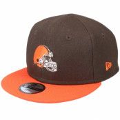 New Era - NFL Brun snapback Keps - Kids Cleveland Browns My 1St 9FIFTY Brown/Orange Strapback @ Hatstore