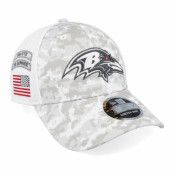 New Era - NFL Camo adjustable Keps - Baltimore Ravens Nfl24 Salute To Service 9FORTY Camo/White Adjustable @ Hatstore