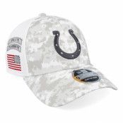 New Era - NFL Camo adjustable Keps - Indianapolis Colts Nfl24 Salute To Service 9FORTY Camo/White Adjustable @ Hatstore