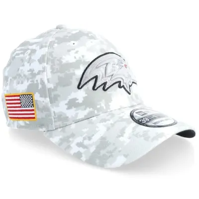 New Era - NFL Camo fitted Keps - Baltimore Ravens 39THIRTY NFL Salute To Service Camo Fitted @ Hatstore
